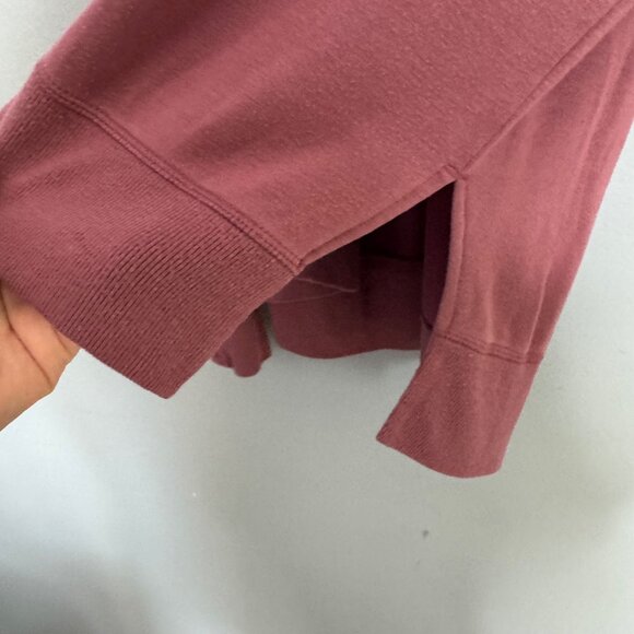 ATHLETA coaster luxe pullover sweatshirt in rose size XS - Picture 7 of 9
